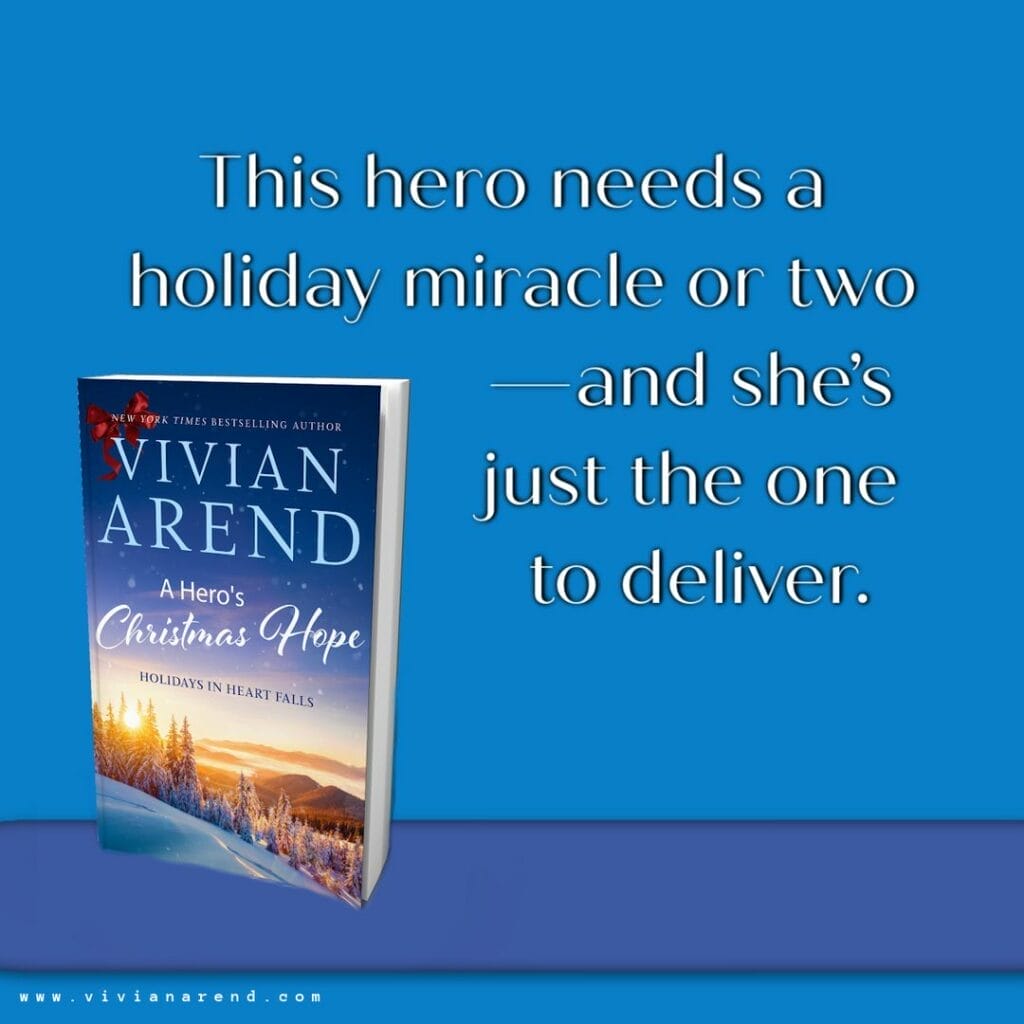 A Heros Christmas Hope by Vivian Arend Christmas Miracle Teaser