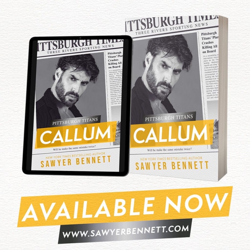 Callum by Sawyer Bennett Cover