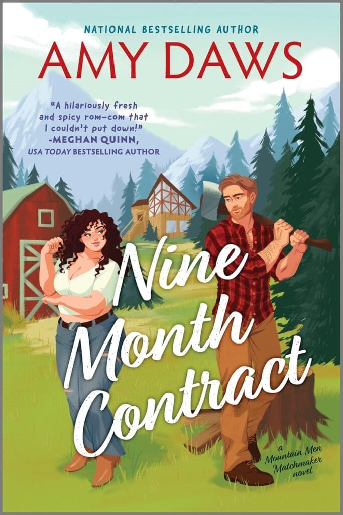 Nine Month Contract by Amy Daws Cover