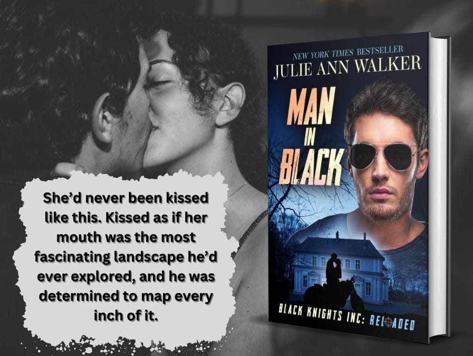 Man In Black by Julie Ann Walker Kiss Teaser