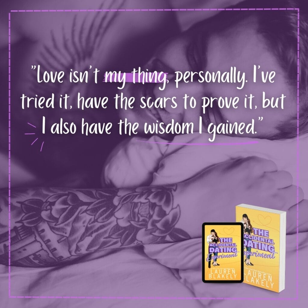The Accidental Dating Experiment by Lauren Blakely Monroe's Issues Teaser