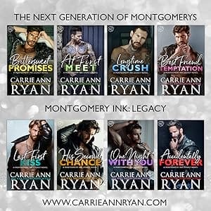 Montgomery Ink Legacy Series Listing by Carrie Ann Ryan