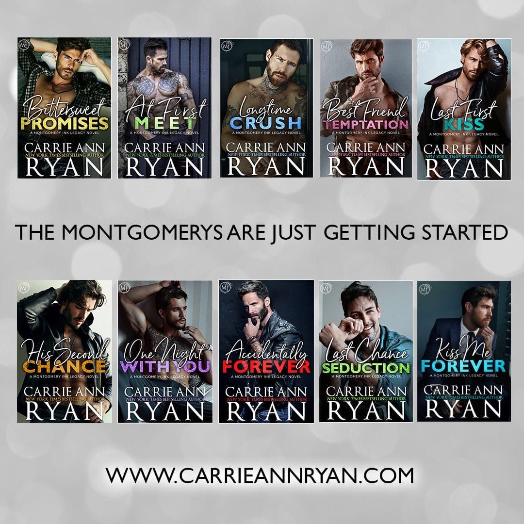 Montgomery Ink Legacy Series Listing by Carrie Ann Ryan