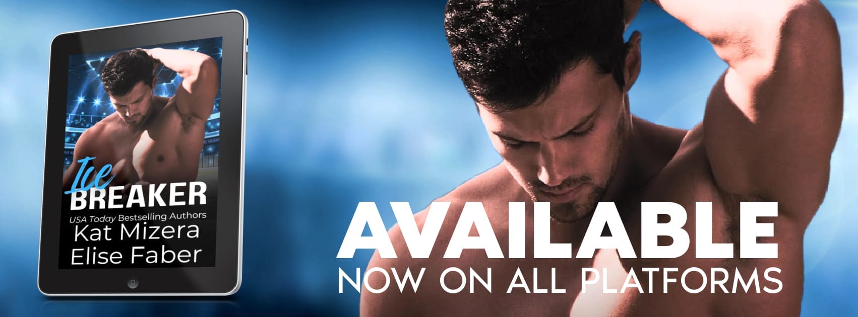 Icebreaker by Kat Mizera and Elise Faber Banner