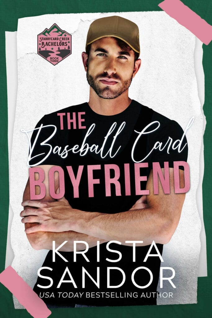 The Baseball Card Boyfriend by Krista Sandor Cover