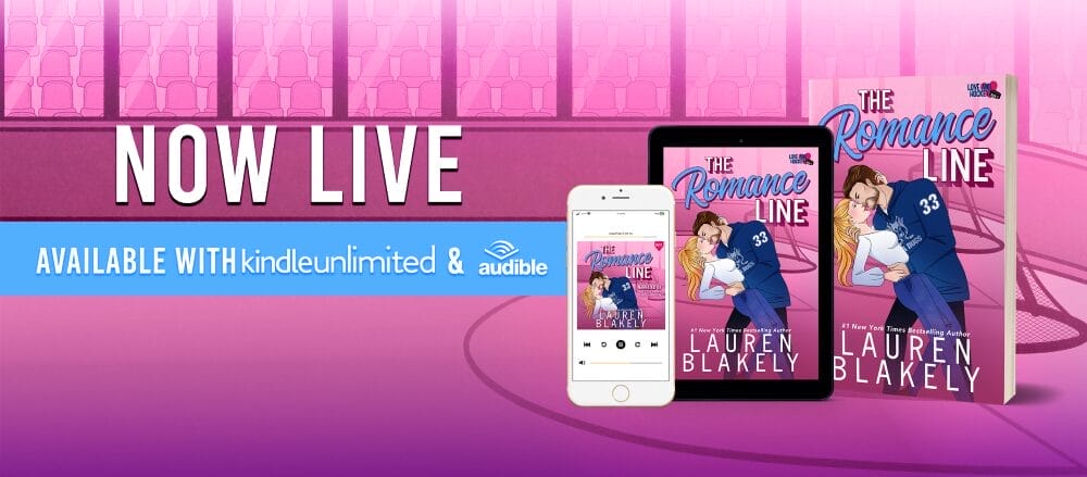 The Romance Line by Lauren Blakely Banner