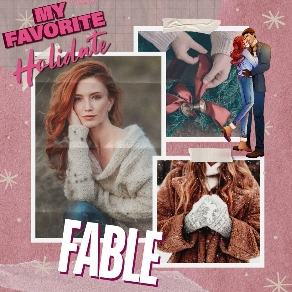 My Favorite Holidate by Lauren Blakely Character Card Fable