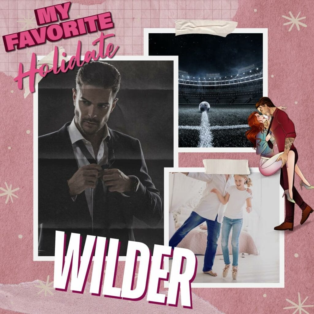 My Favorite Holidate by Lauren Blakely Character Card Wilder Blaiine