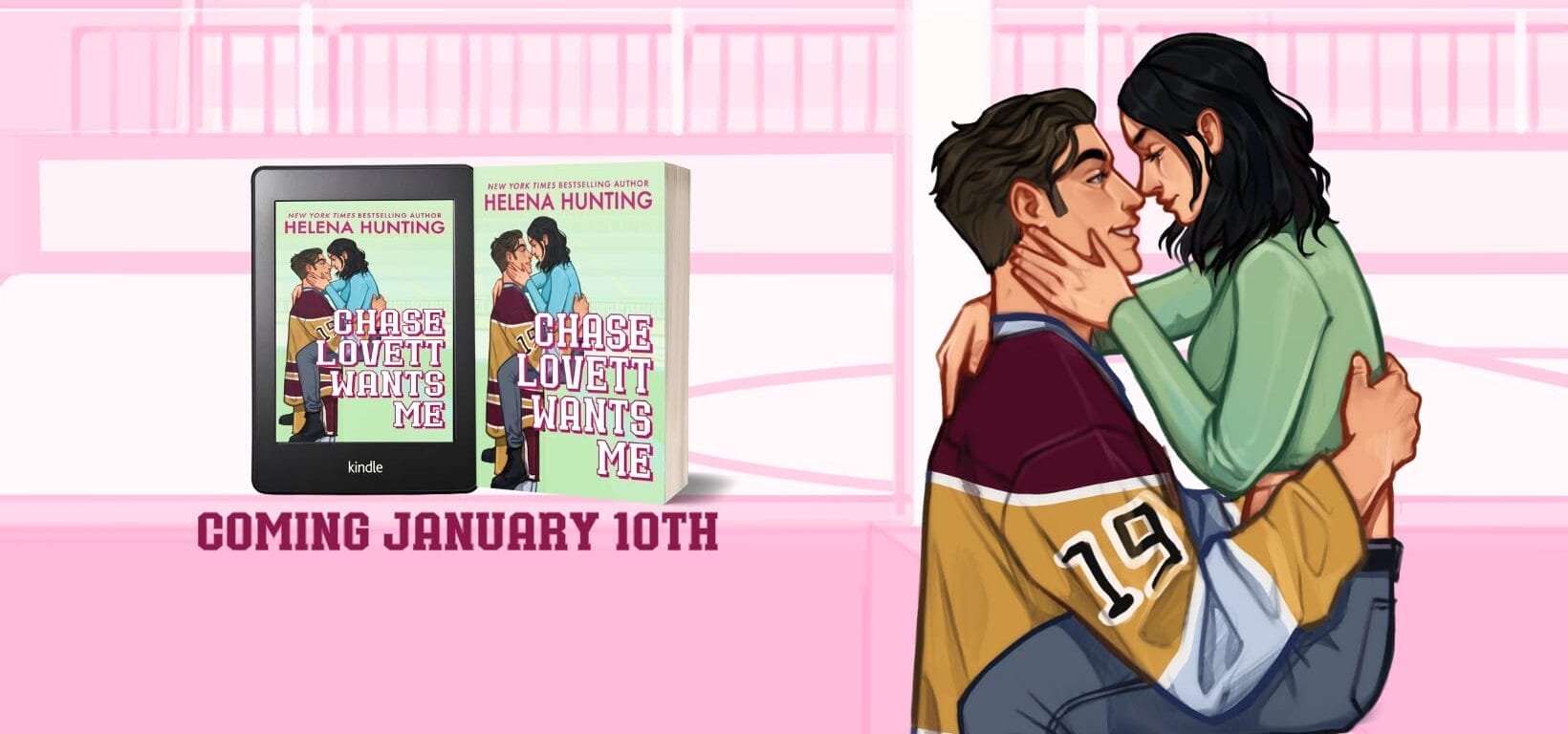 Chase Lovett Wants Me by Helena Hunting Banner