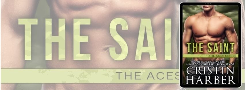 The Saint by Cristin Harber Banner
