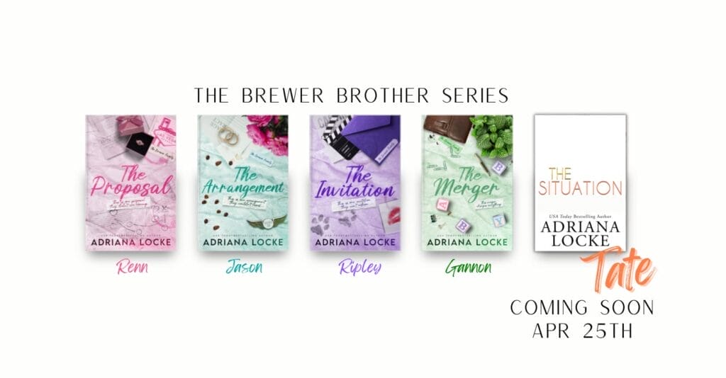 The Brewer Family Series by Adriana Locke