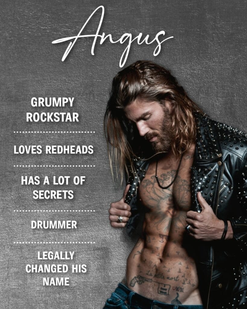 Living on the Edge by Kat Mizera Character Card Angus Jeffries