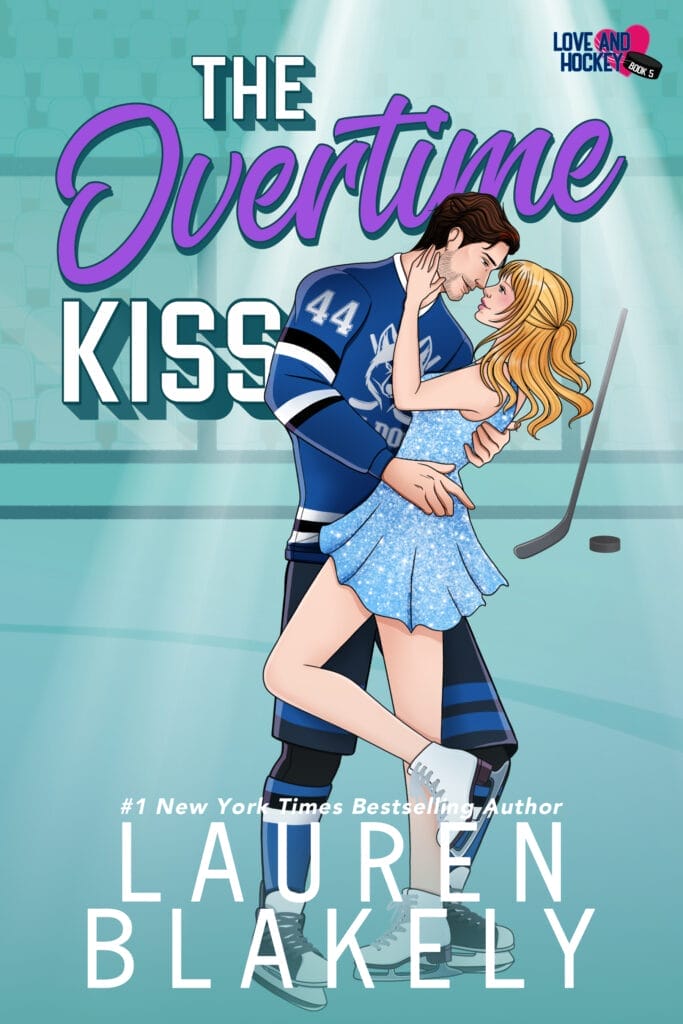 The Overtime Kiss by Lauren Blakely Cover