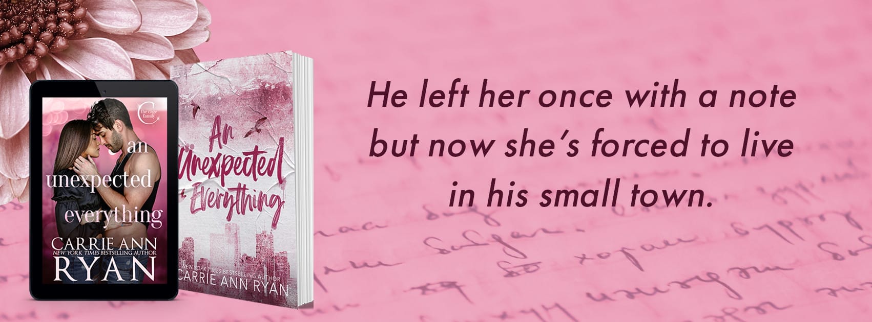 An Unexpected Everything by Carrie Ann Ryan Banner