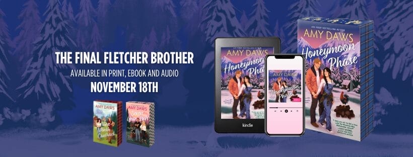 Honeymoon Phase by Amy Daws Banner