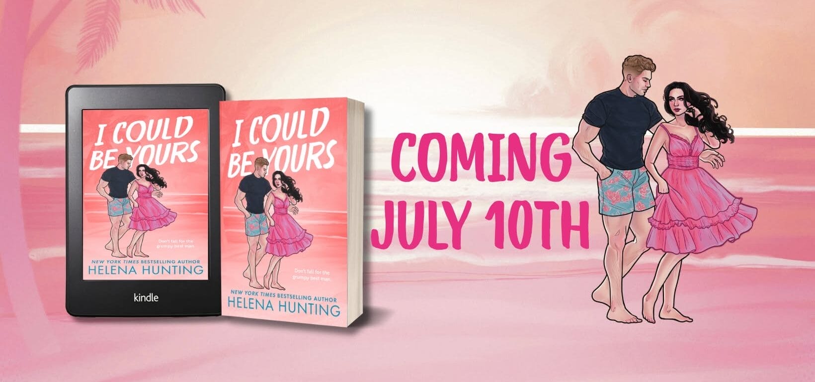 I Could Be Yours by Helena Hunting Banner