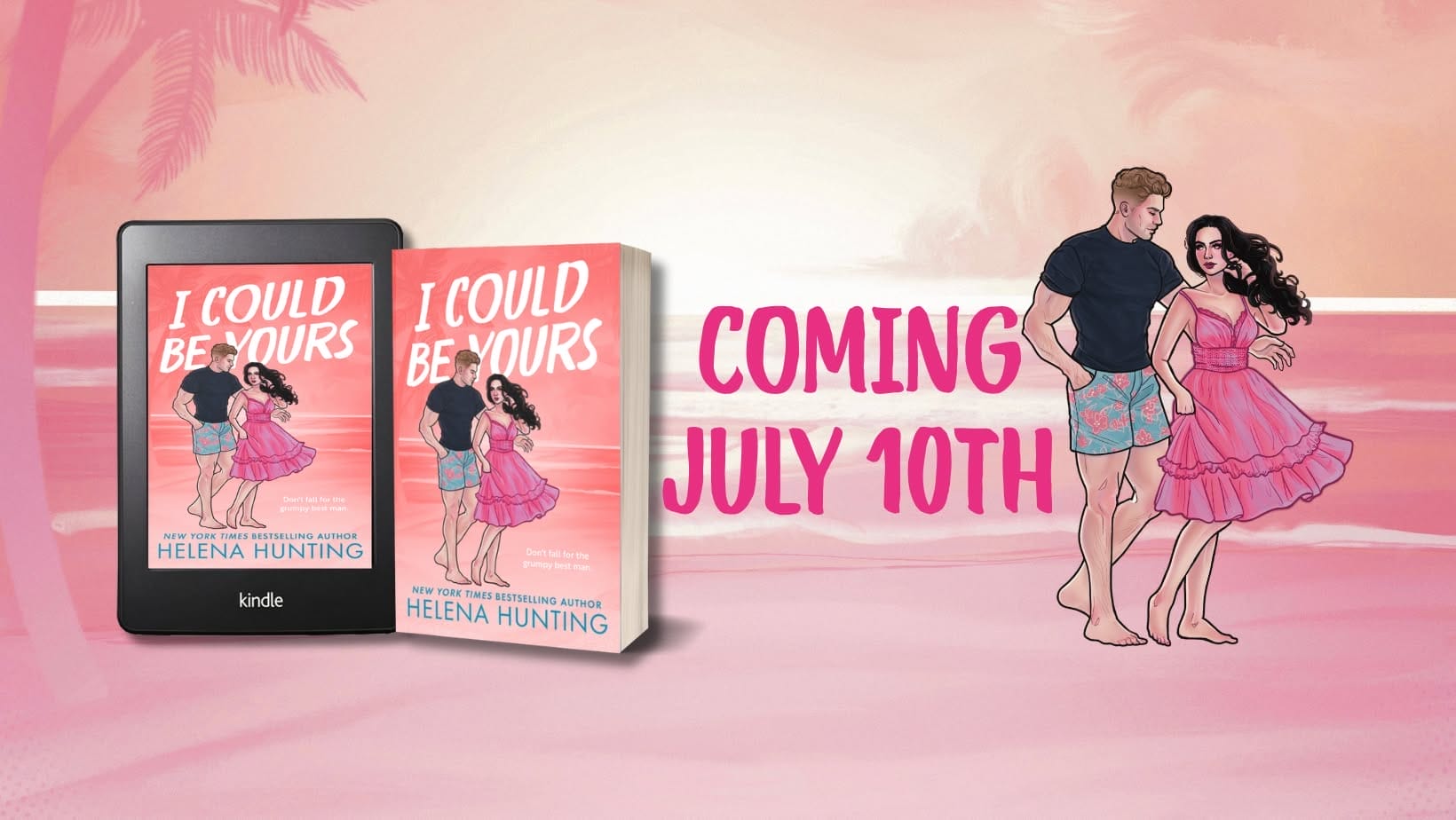 I Could Be Yours by Helena Hunting Banner