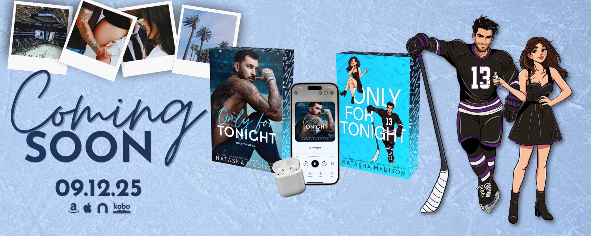 Only For Tonight by Natasha Madison Banner