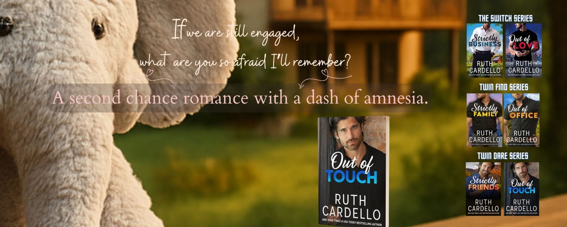 Out of Touch by Ruth Cardello Banner