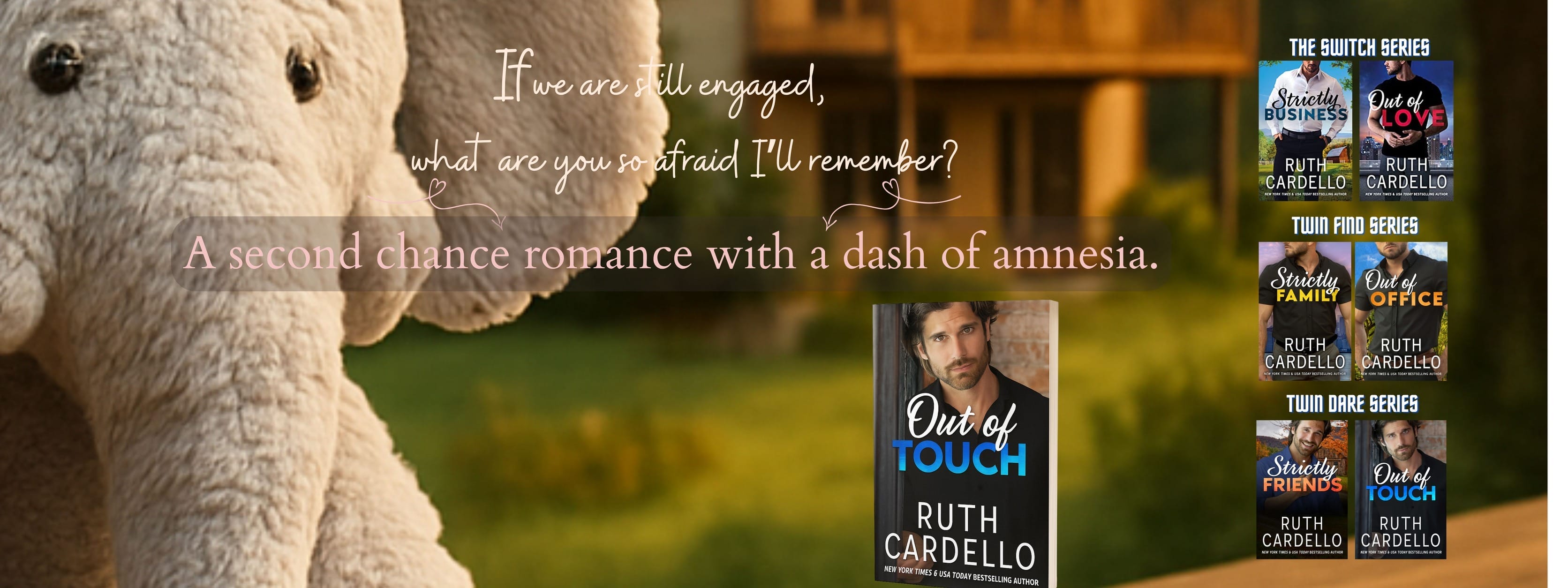Out of Touch by Ruth Cardello Banner