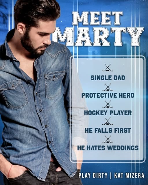 Play Dirty by Kat Mizera Character Card Marty