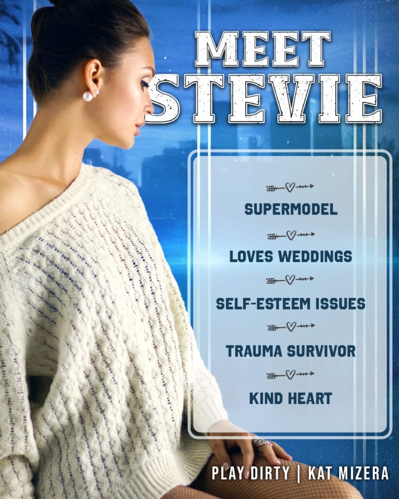 Play Dirty by Kat Mizera Character Card Stevie