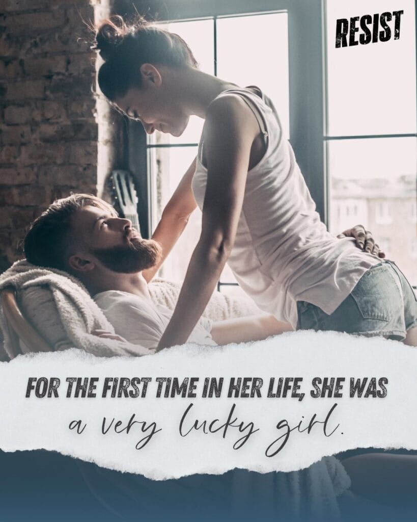 Resist by Mari Carr Teaser Lucky Girl