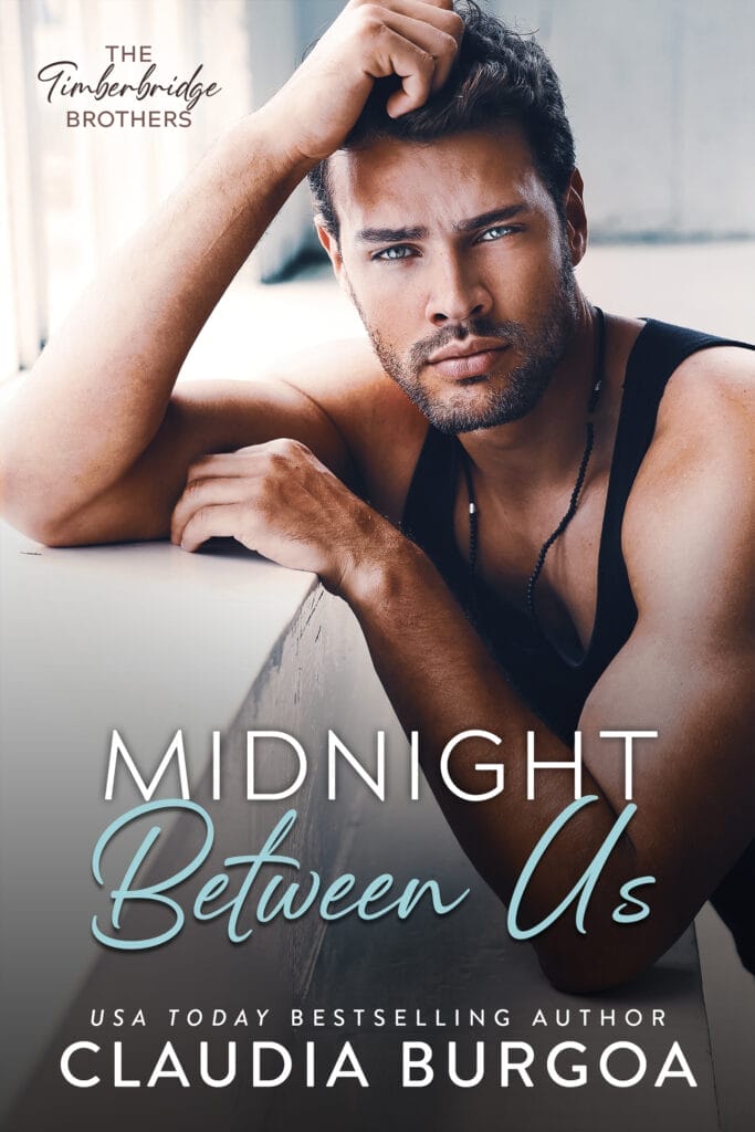 Midnight Between Us by Claudia Burgoa Cover
