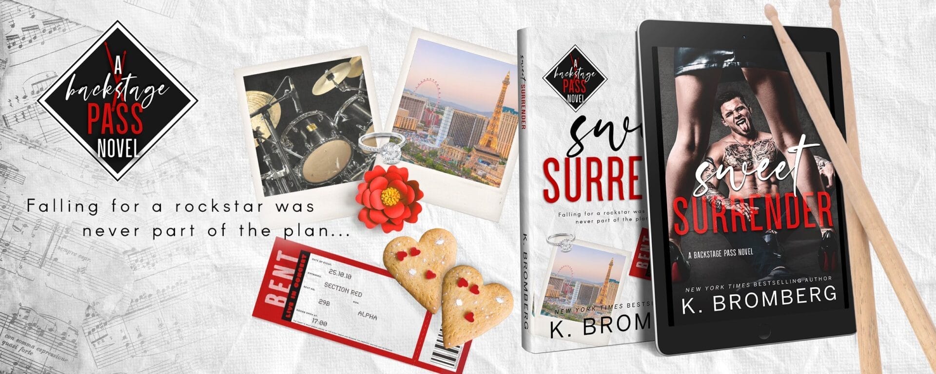 Sweet Surrender by K Bromberg Banner