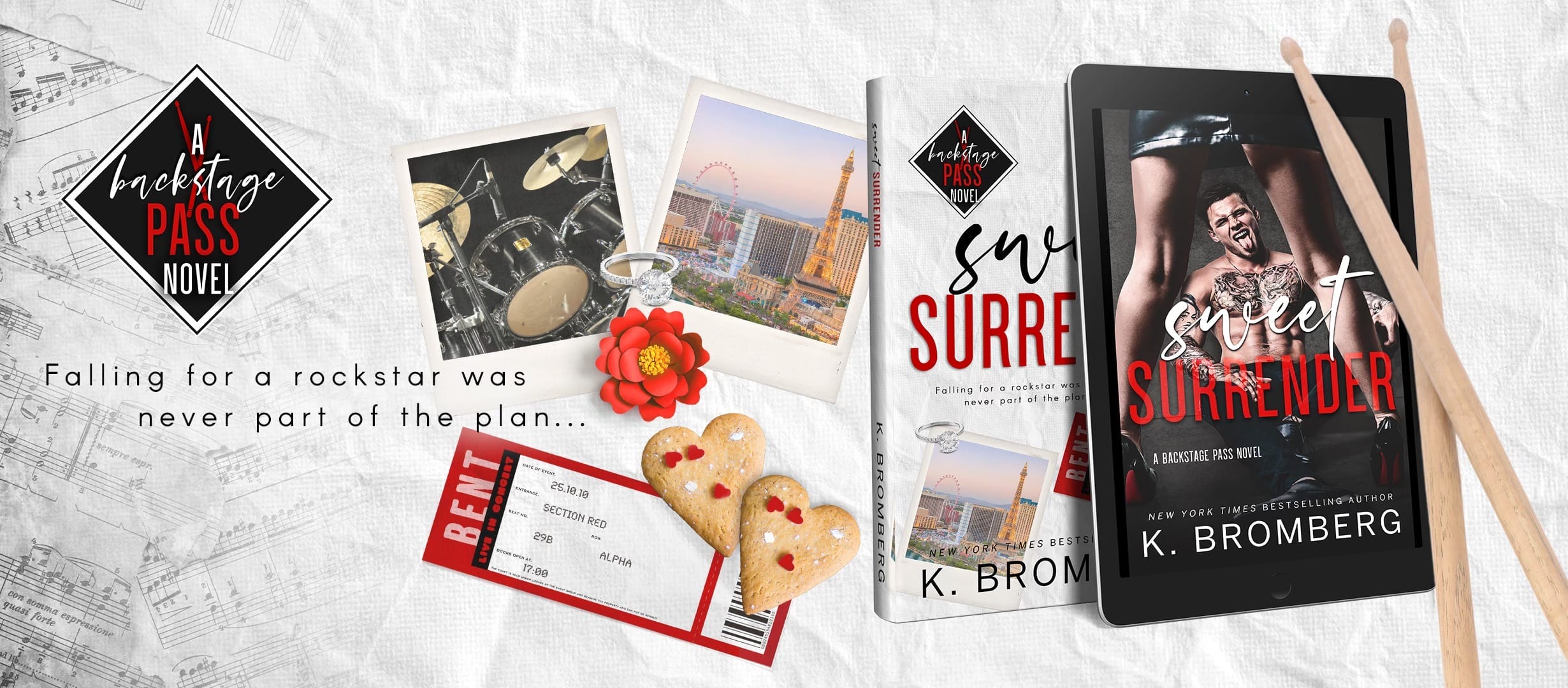 Sweet Surrender by K Bromberg Banner