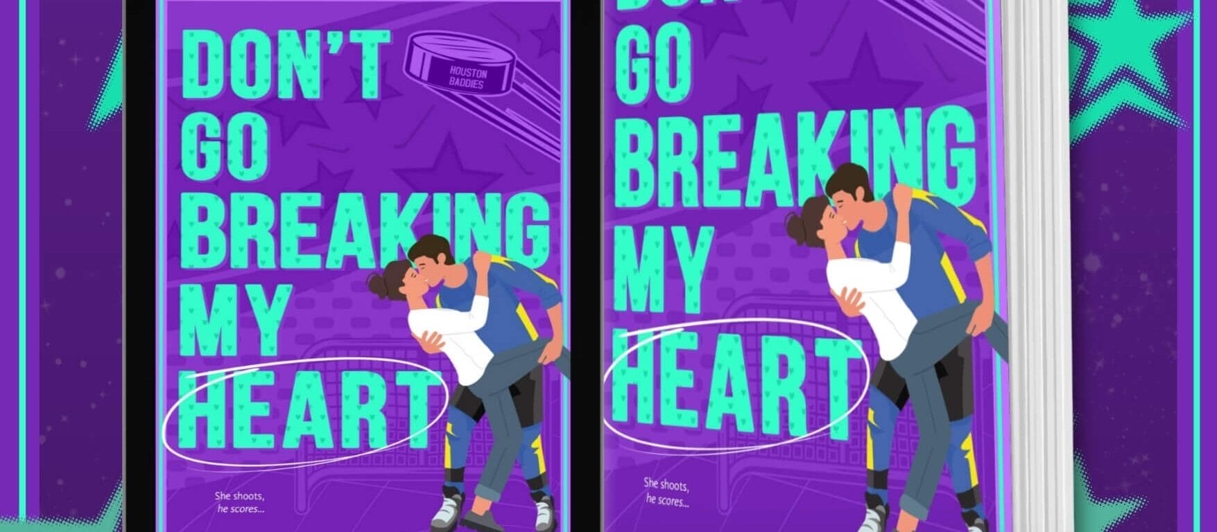 Dont Go Breaking My Heart by Sara Ney Banner