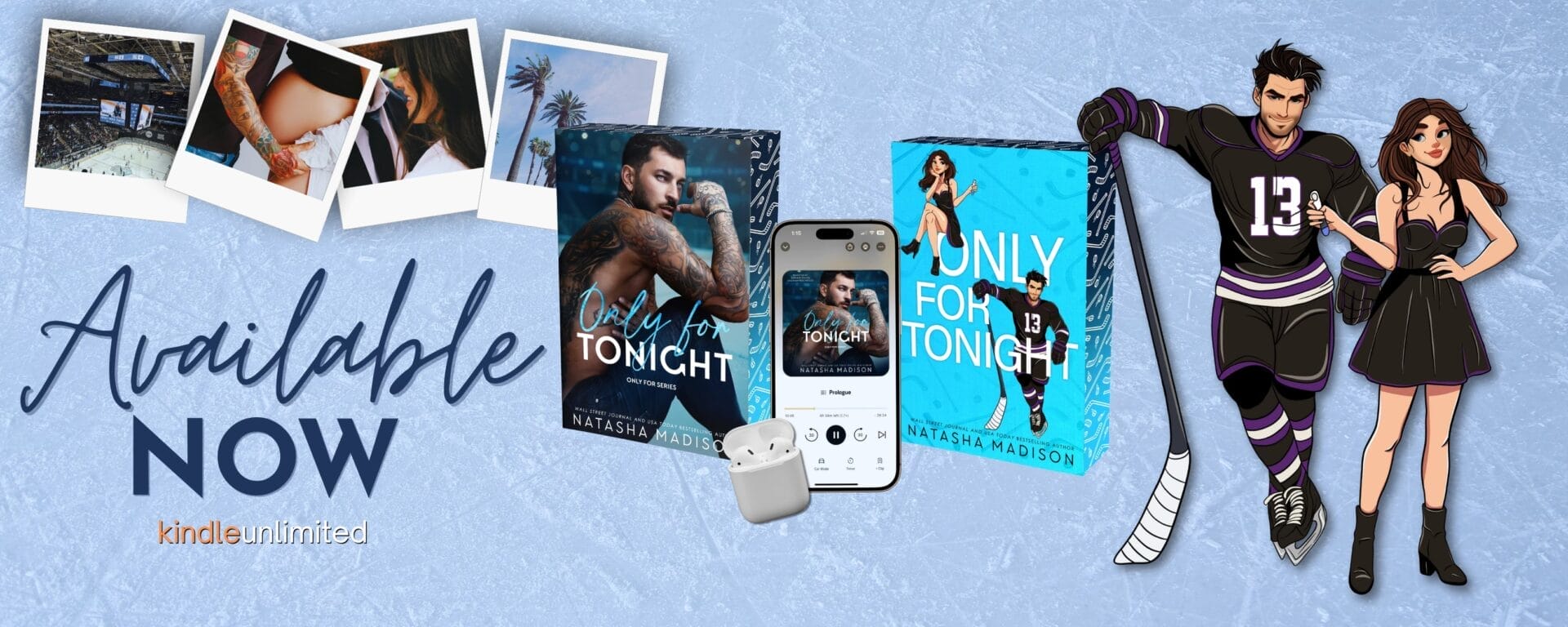 Only For Tonight by Natasha Madison Banner