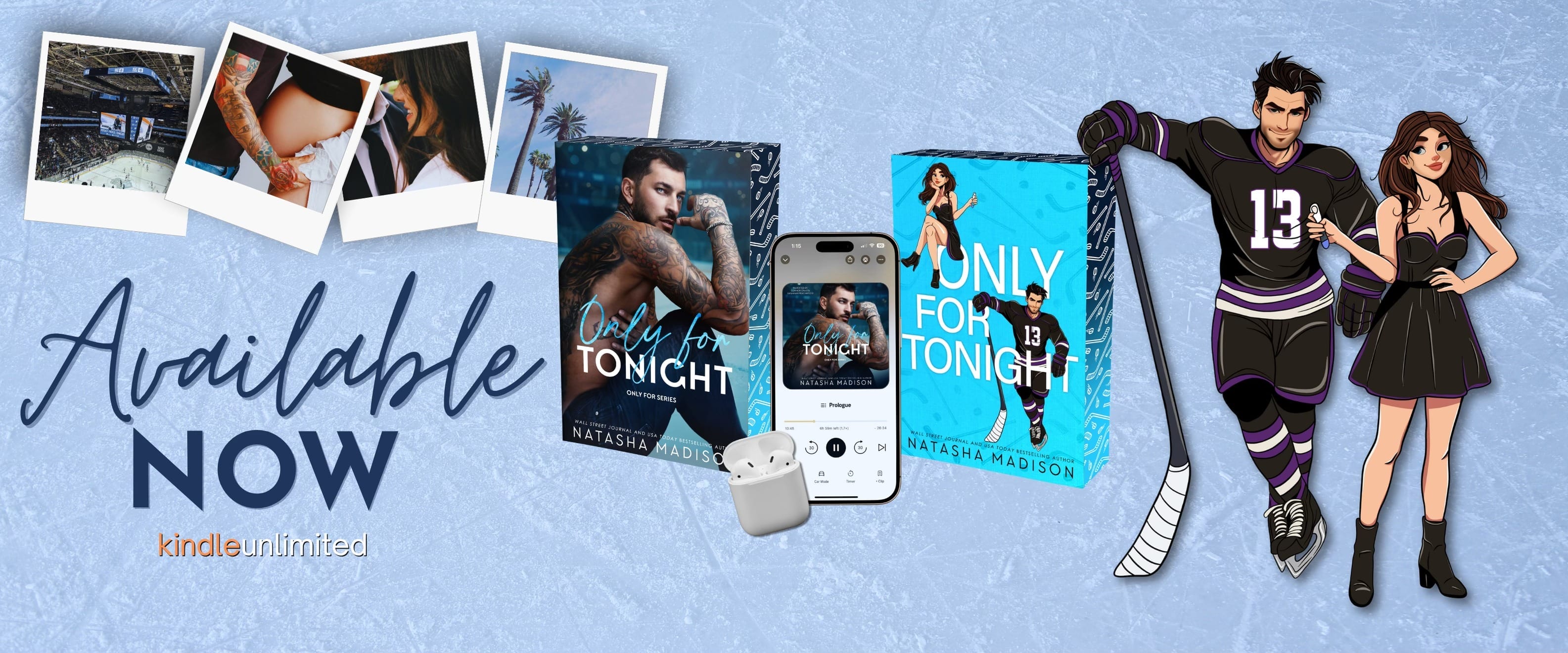 Only For Tonight by Natasha Madison Banner