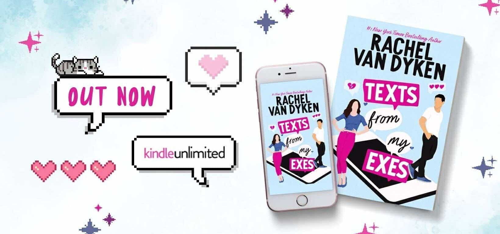 Texts From My Exes by Rachel Van Dyken Banner