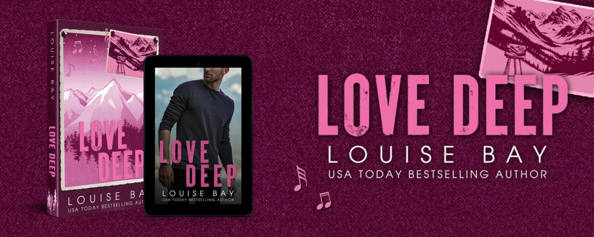 Love Deep by Louise Bay Banner