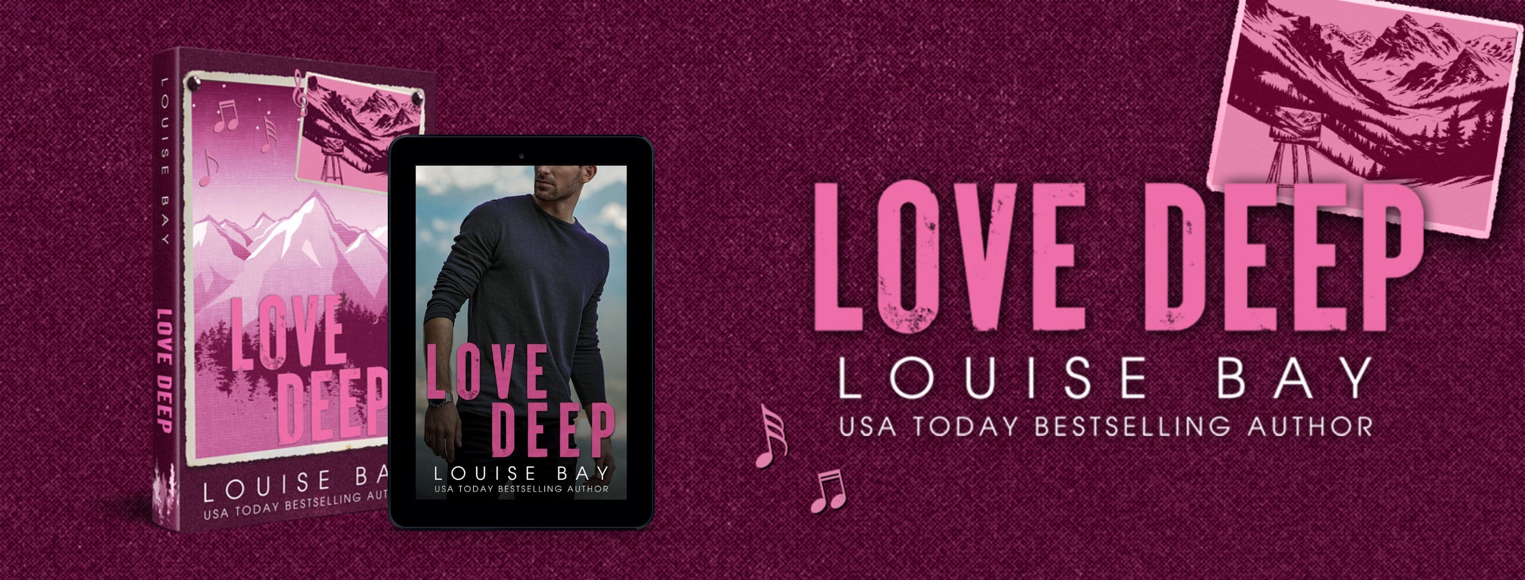 Love Deep by Louise Bay Banner