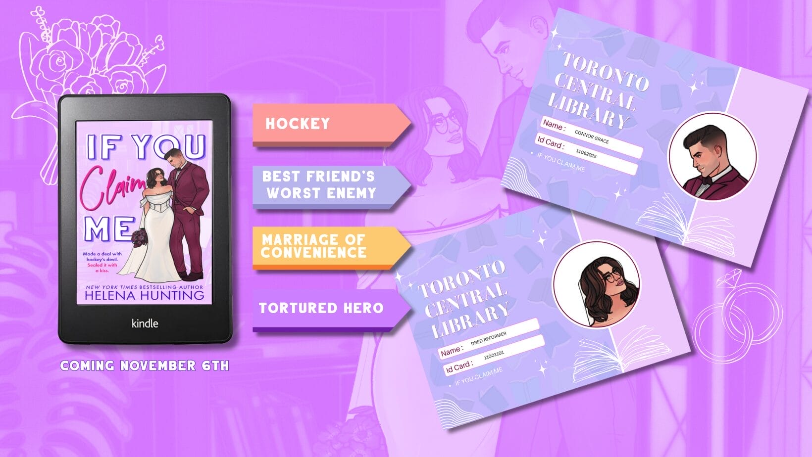 If You Claim Me by Helena Hunting Banner