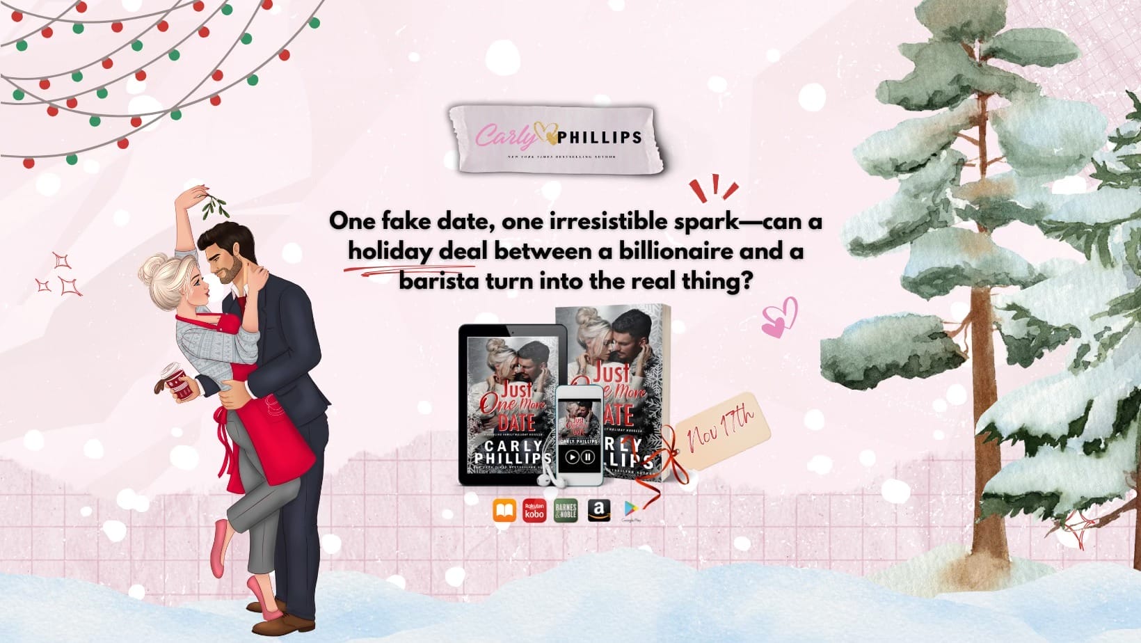 Just One More Date by Carly Phillips Banner