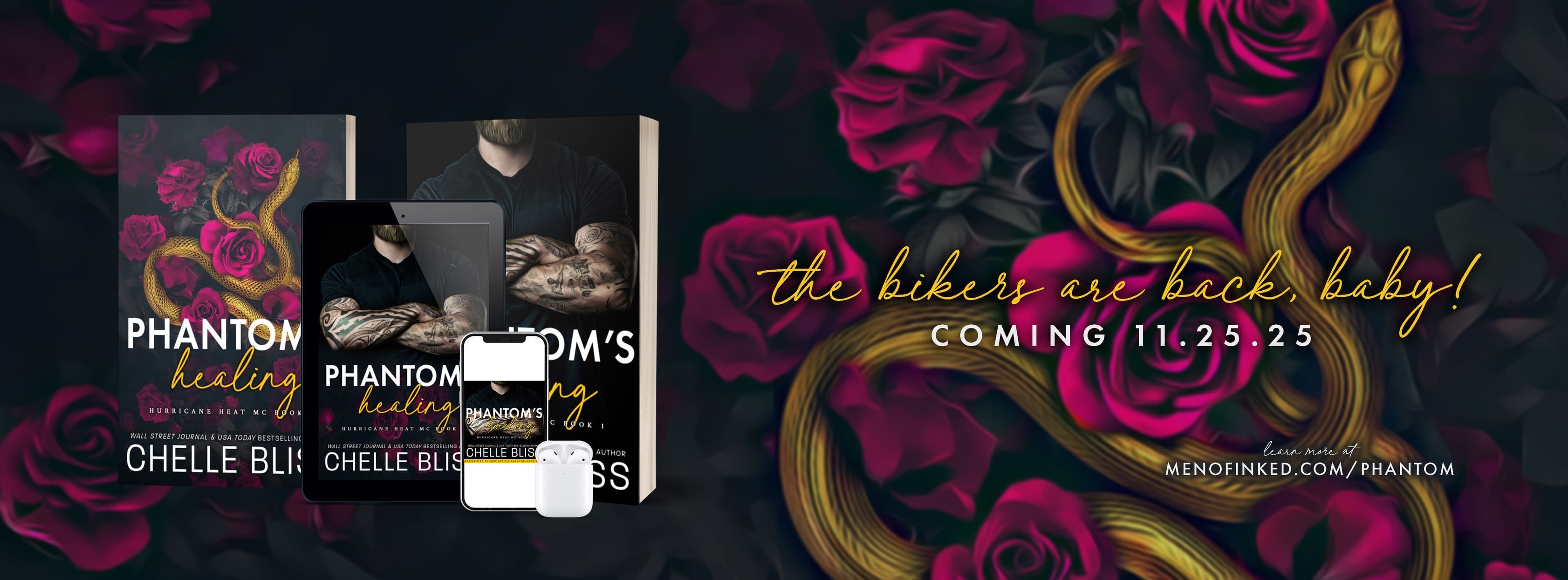 Phantoms Healing by Chelle Bliss Banner