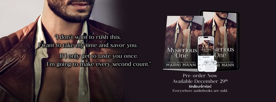 The Mysterious One by Marni Mann Banner