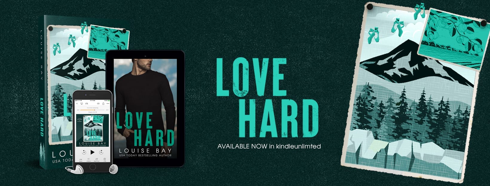 Love Hard by Louise Bay Banner