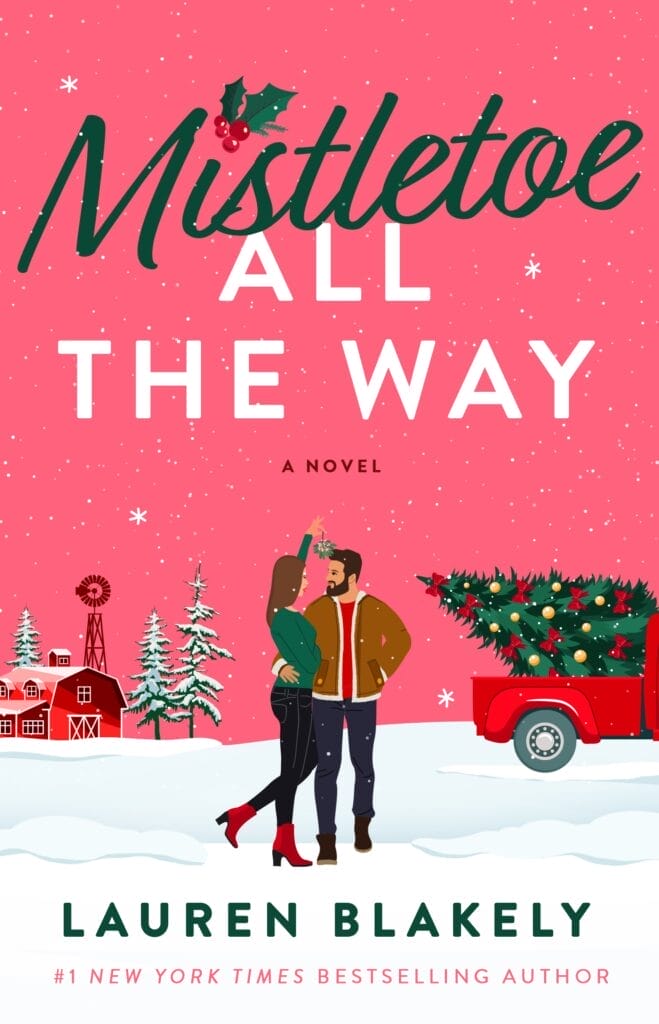 Mistletoe All the Way by Lauren Blakely Cover