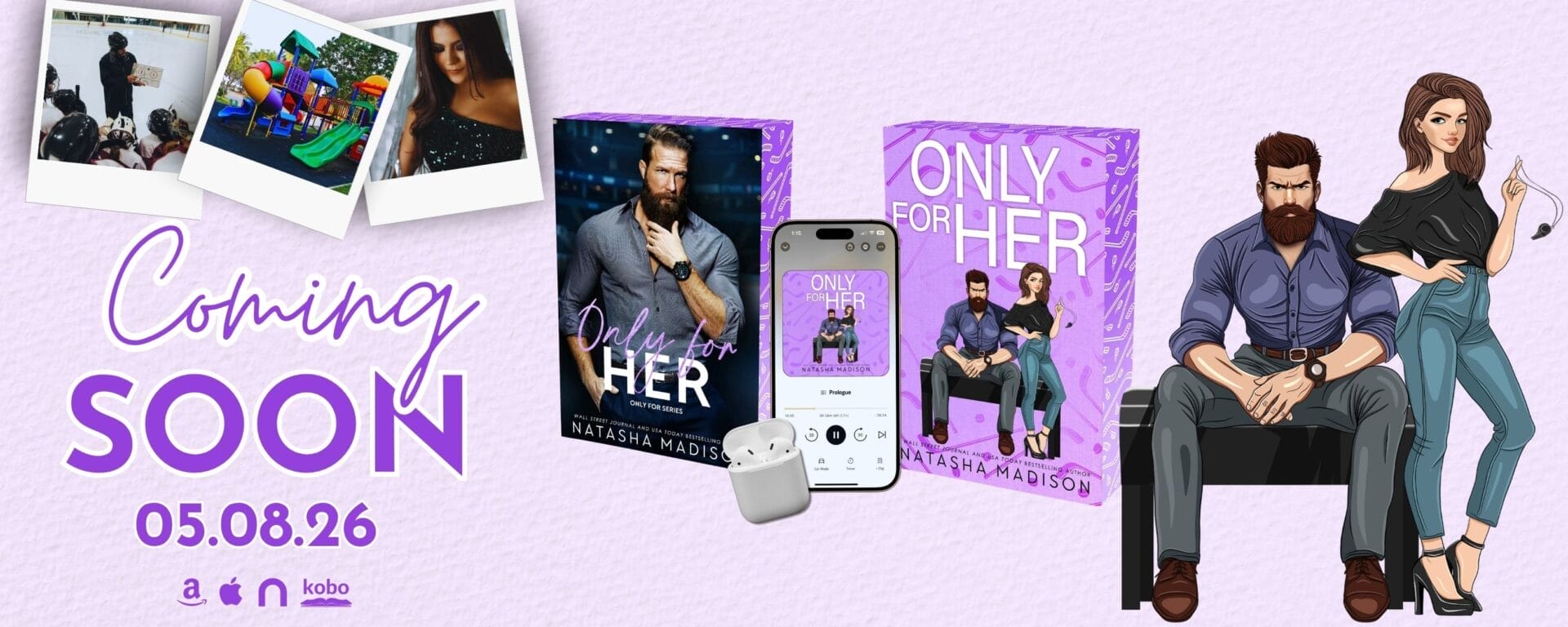 Only For Her by Natasha Madison Banner