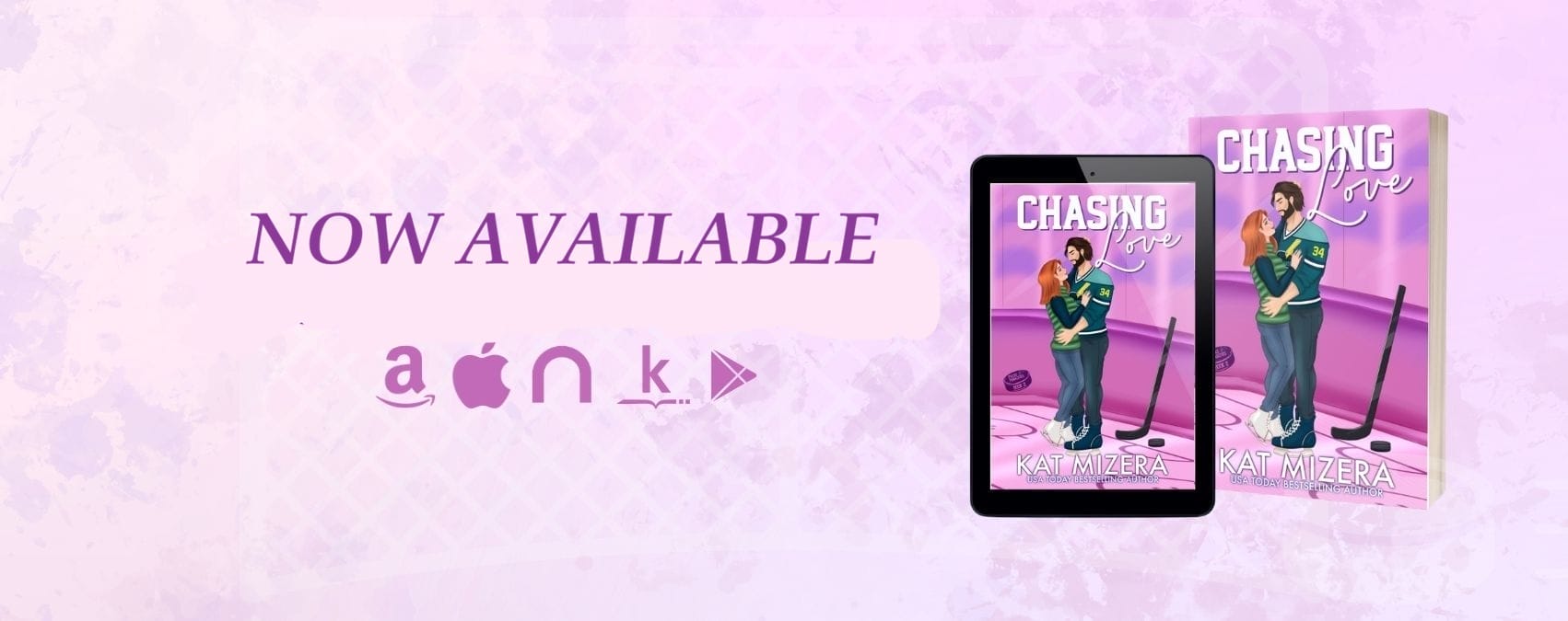 Chasing Love by Kat Mizera Banner