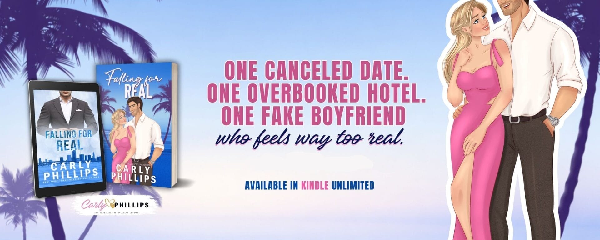 Falling For Real by Carly Phillips Banner