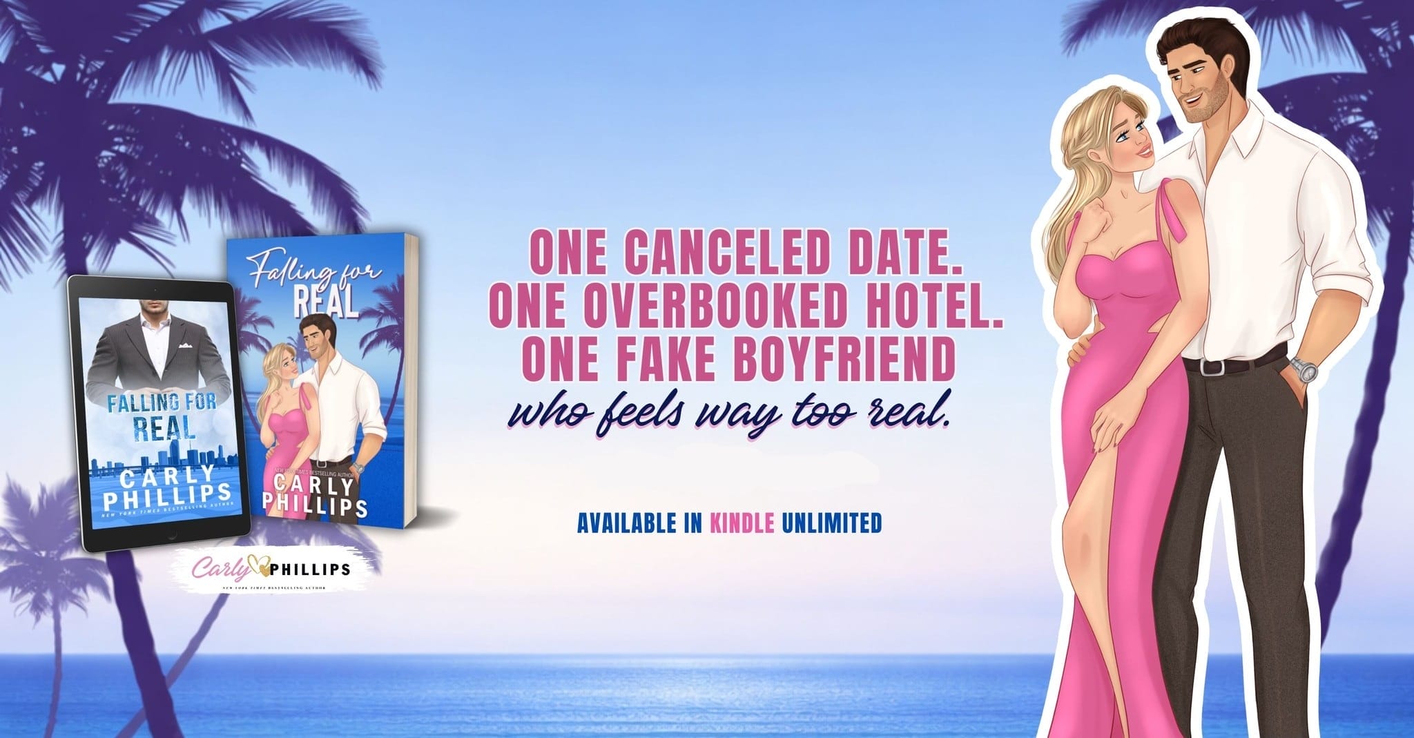 Falling For Real by Carly Phillips Banner