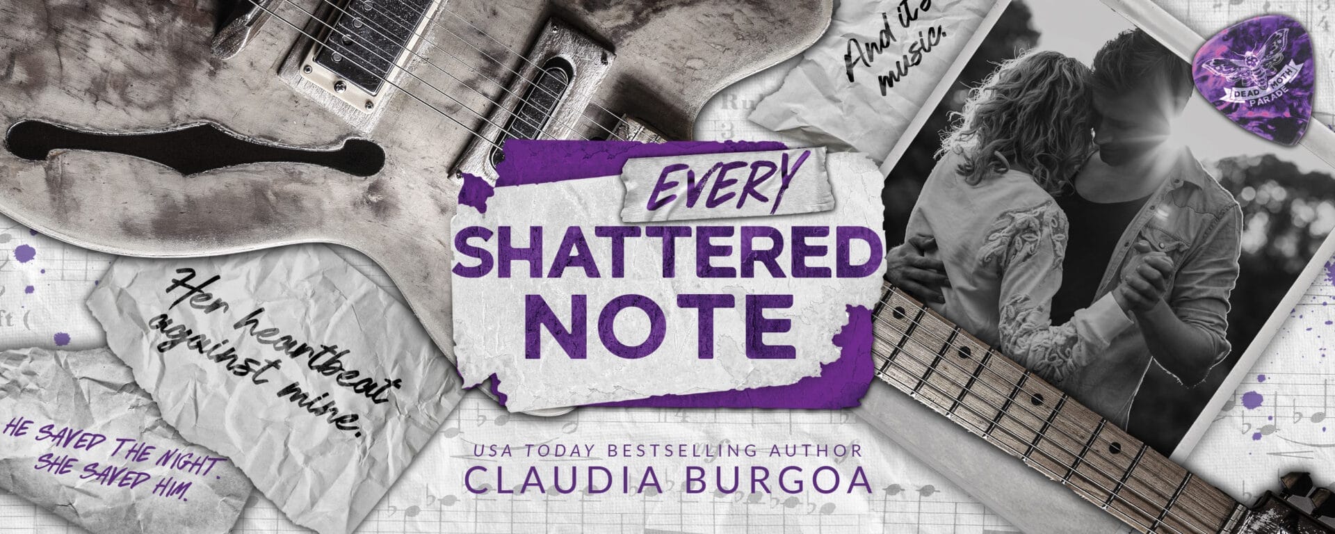 Every Shattered Note by Claudia Burgoa Banner