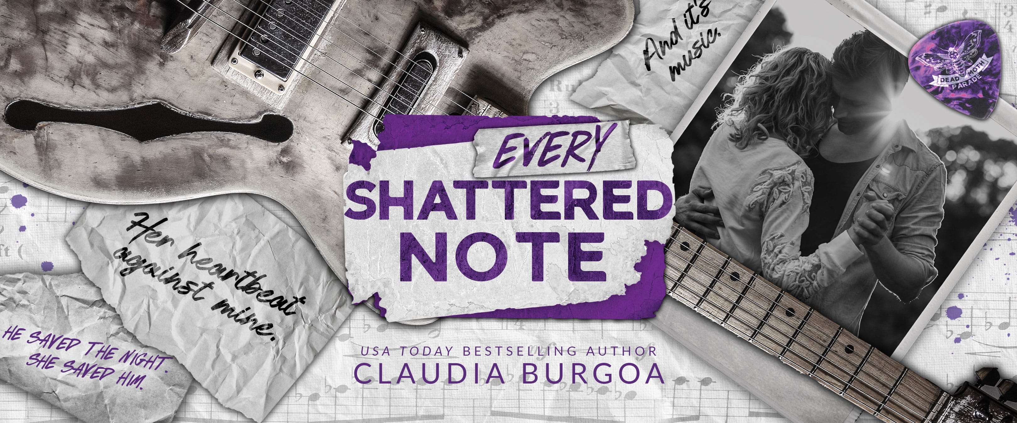 Every Shattered Note by Claudia Burgoa Banner