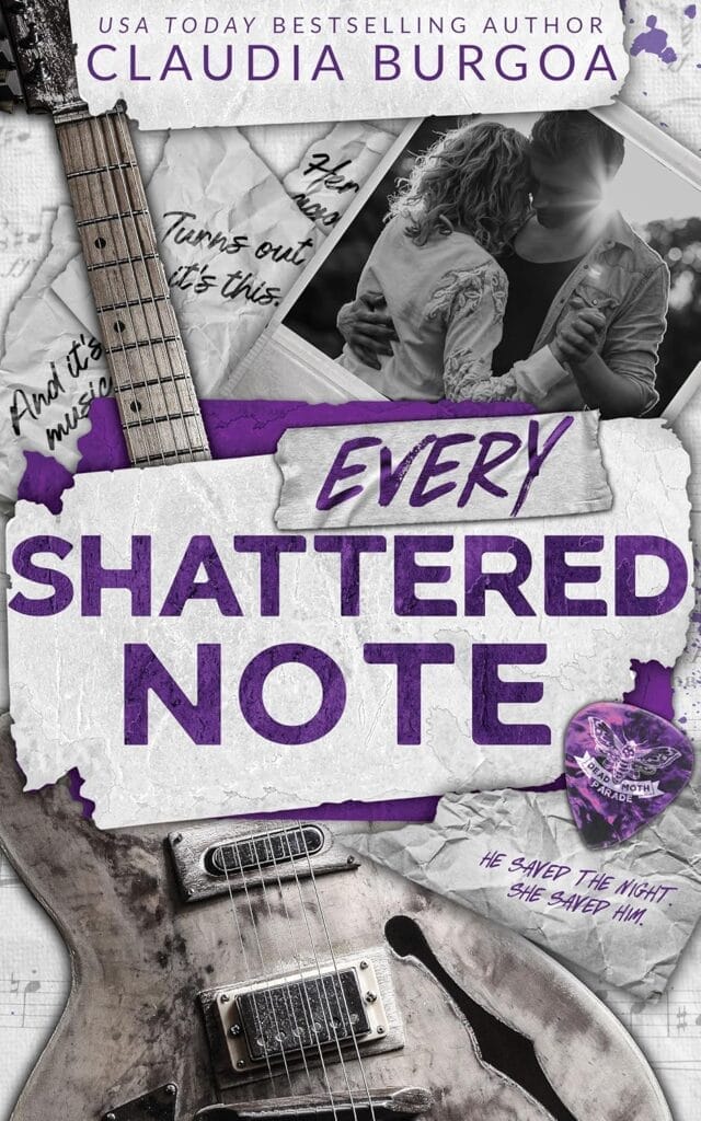 Every Shattered Note by Claudia Burgoa Cover